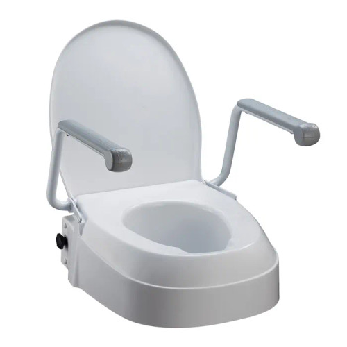 Toilet Seat with Armrest