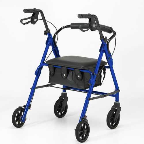 Lightweight Rollator Blue