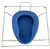 Cobalt Mobile Shower Commode