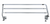 3/4 Length Fold Down Bed Rails - K-Dee Bed