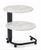 Overbed Table Round Top - Telescopic