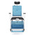 Broda CS 385 Tilt & Recline Shower Commode