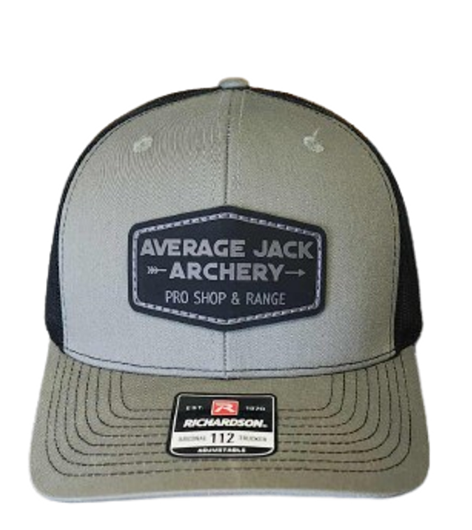 Average Jack Archery Trucker Hat - Richardson 112-OlivePROBlkPatch