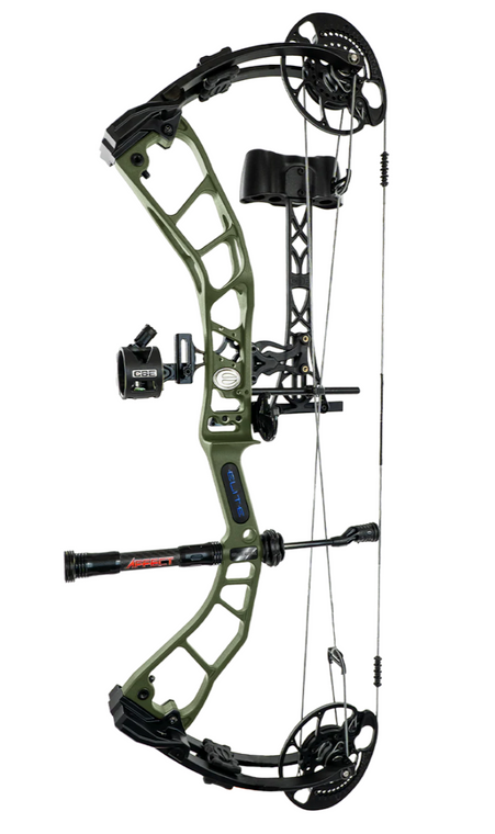 Elite Emerse, OD Green, RH, 60#, RTH Kit