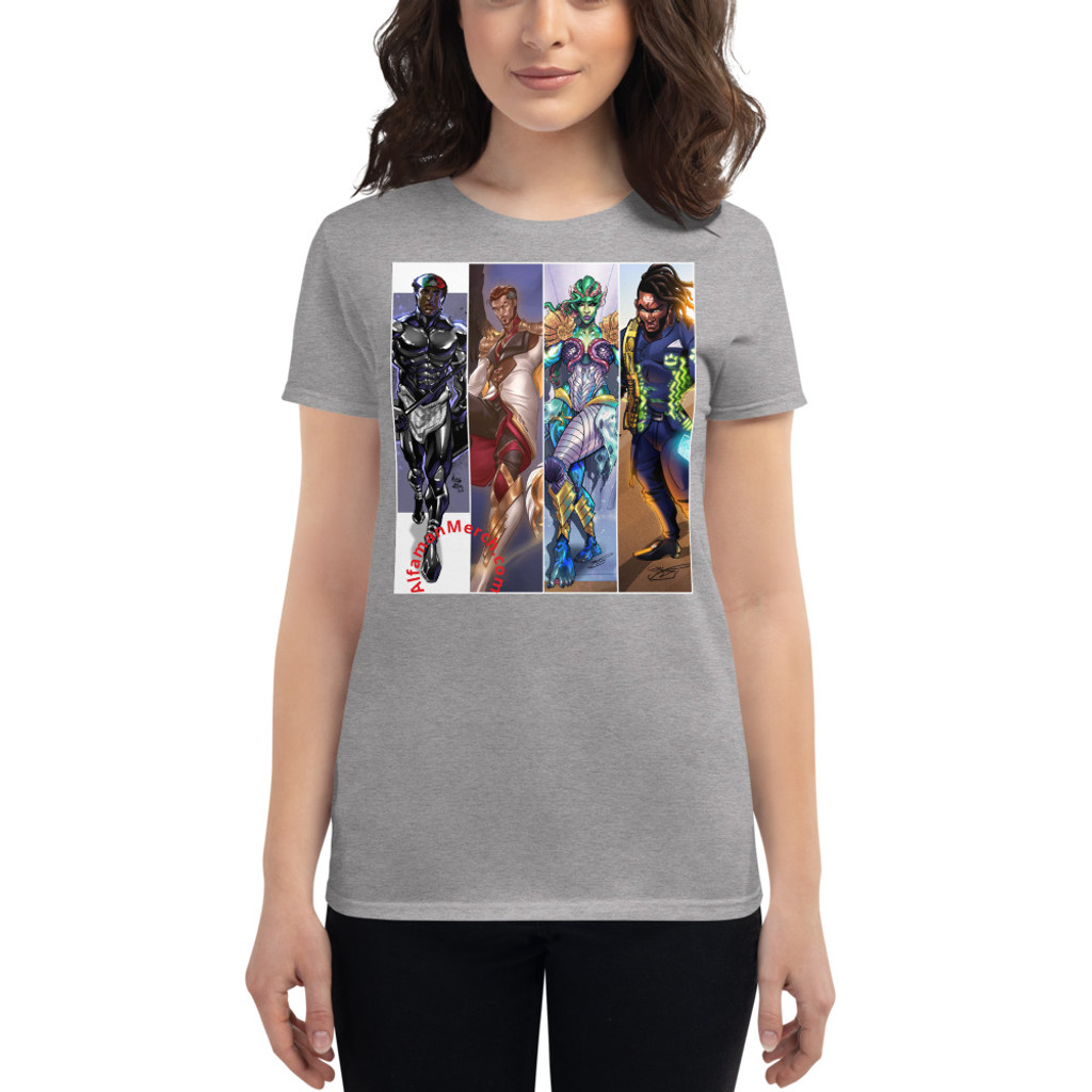 AlfamanEnemies-Women's short sleeve t-shirt