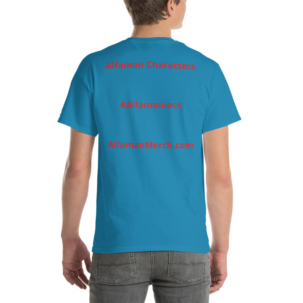 King K'OA Blue-Short Sleeve T-Shirt