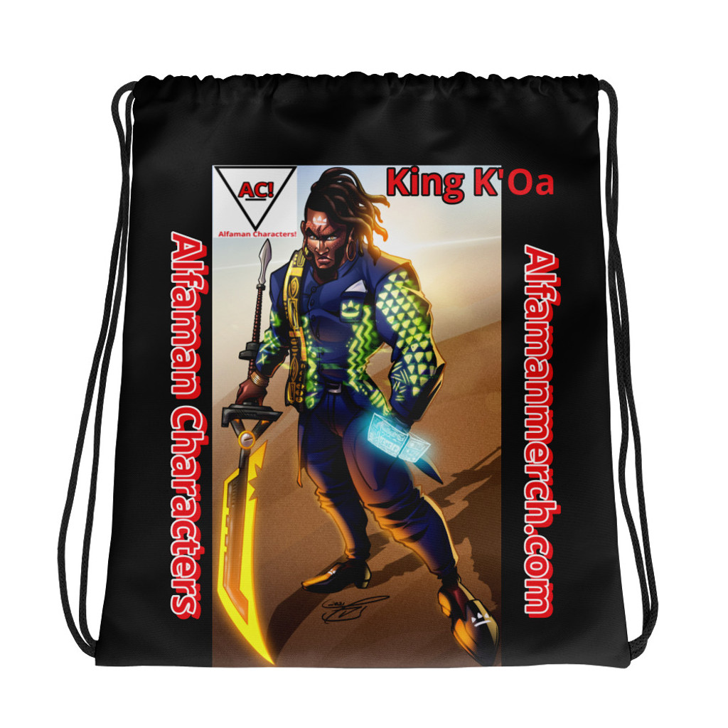 King K'oa-Drawstring bag