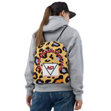 Alfaman Logo-Leopards-Drawstring bag