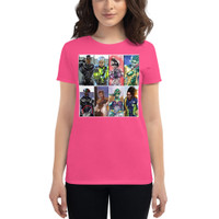 Heroes Villains-Women's short sleeve t-shirt