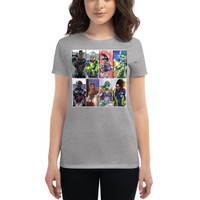 Heroes Villains-Women's short sleeve t-shirt