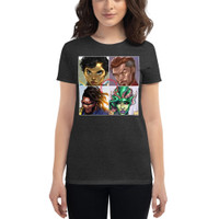 Four Villains-Women's short sleeve t-shirt