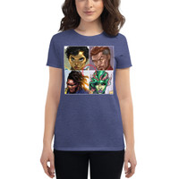 Four Villains-Women's short sleeve t-shirt