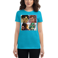 Four Villains-Women's short sleeve t-shirt