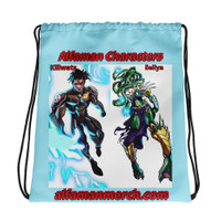 Killwats-Eeliyablue-Drawstring bag