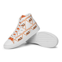 Alfaman Characters-Orangesicles-Men’s high top canvas shoes