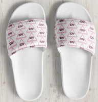 Alfaman Logo Pink & W-Women's slides