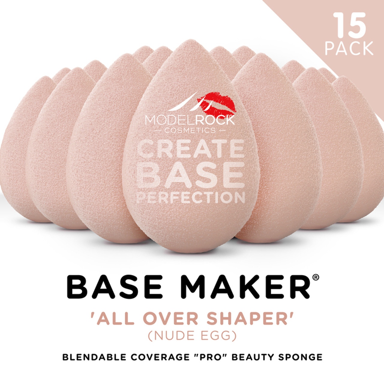 Base Maker® - 'ALL OVER SHAPER' (Nude Egg) - 15 BULK PACK