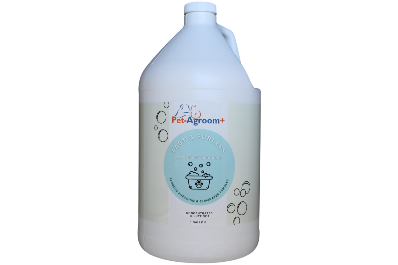 PetAgroom+ Fast & Furless Deshedding Conditioner - Gal
