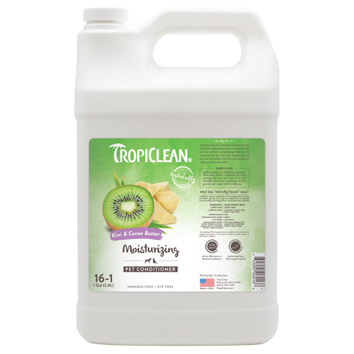 Tropiclean Kiwi And Cocoa Butter Moisturizing Oatmeal Conditioner - Gallon