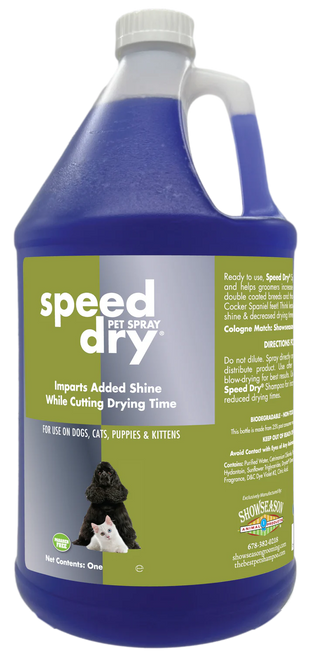 Show Season Speed Dry Spray - Gallon