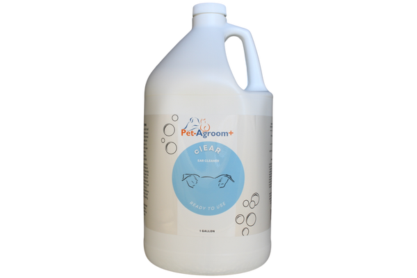 Pet-Agroom+ clEAR Ear Cleaner - Gallon