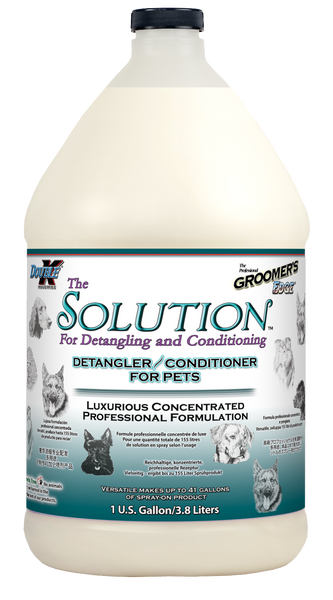 Groomer's Edge Solution for Detangling & Condition - Gallon