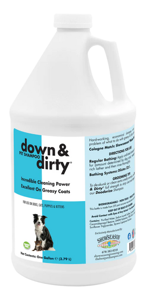 Showseason Down & Dirty Shampoo - Gallon