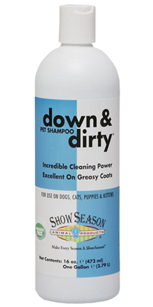 Showseason Down & Dirty Shampoo - 16oz