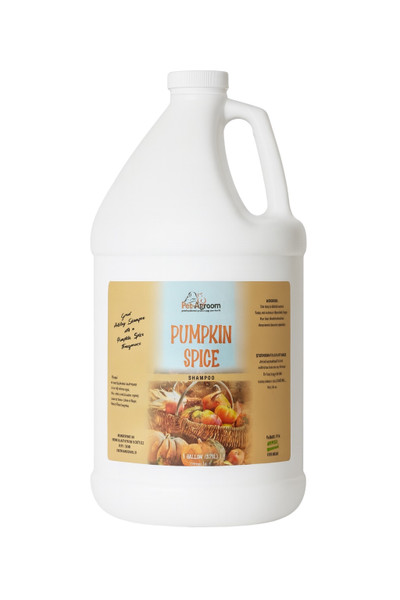 Pet-Agroom+ Pumpkin Spice Shampoo - Gallon