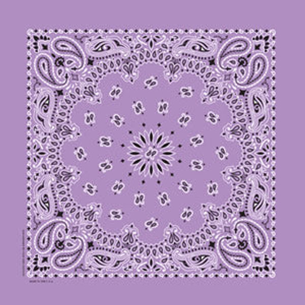 Bandannas Paisley Lavender
