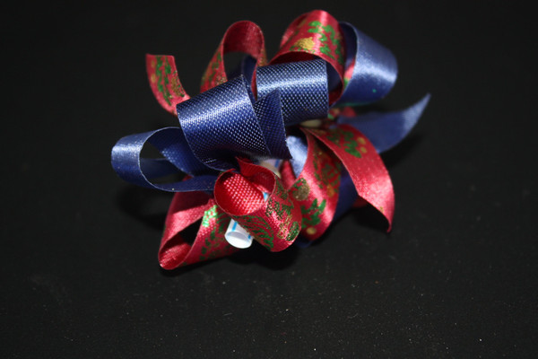 Autumn Double Print Bows - 24 CT