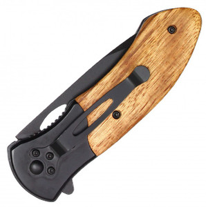 WJ 8" BLACK SERRATED POCKET   (PF44BK)