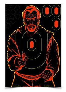 BC SHOOT.N.C. BAD GUY 12" X18" (3464) BC SHOOT.N.C. BAD GUY 12" X18" (3464)