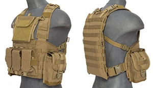 NYLON MODULAR CHEST RIG 1000 (CA-307)