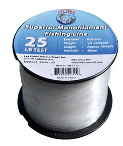 LF MONO LINE 1/4 SP (LI-ML0)