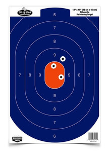 BC DIRTYBIRD 12"X18" BLUE/ORNG (3571)