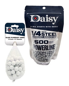 DAISY SLINGSHOT AMMO (8)
