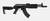 CROSMAN RIFLE FULL AUTO AK1  (CAK1)