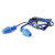 WALKERS RUBBER EAR PLUGS  (GWP-TPRCORD-BL)