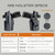 RND CZ P10C IWB HOLSTER RIGHT  (CZU-P10C-BK-RH-VAR)