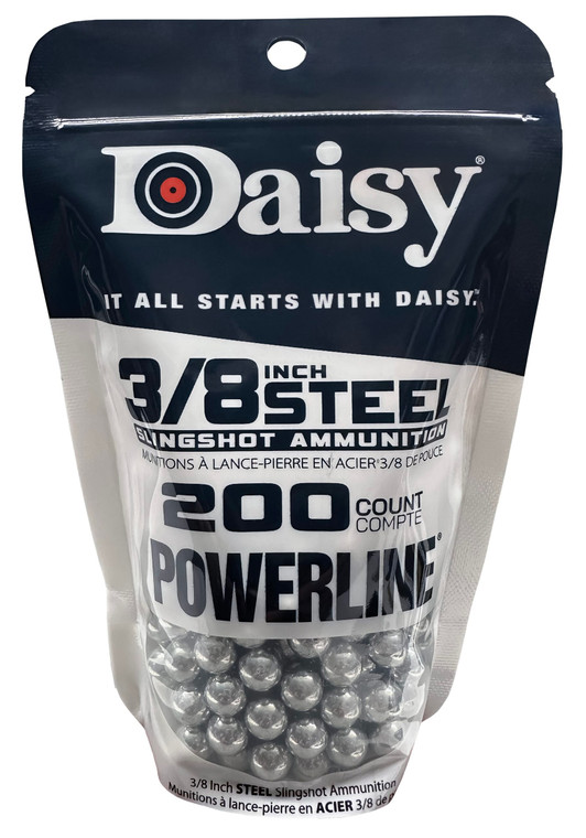 DAISY3/8" STEEL SLINGSHOT AMMO  (8183)