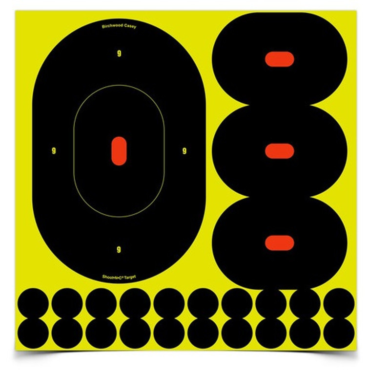 BC B27-6 9" OVAL TRGT 6 SHEET   (34905)