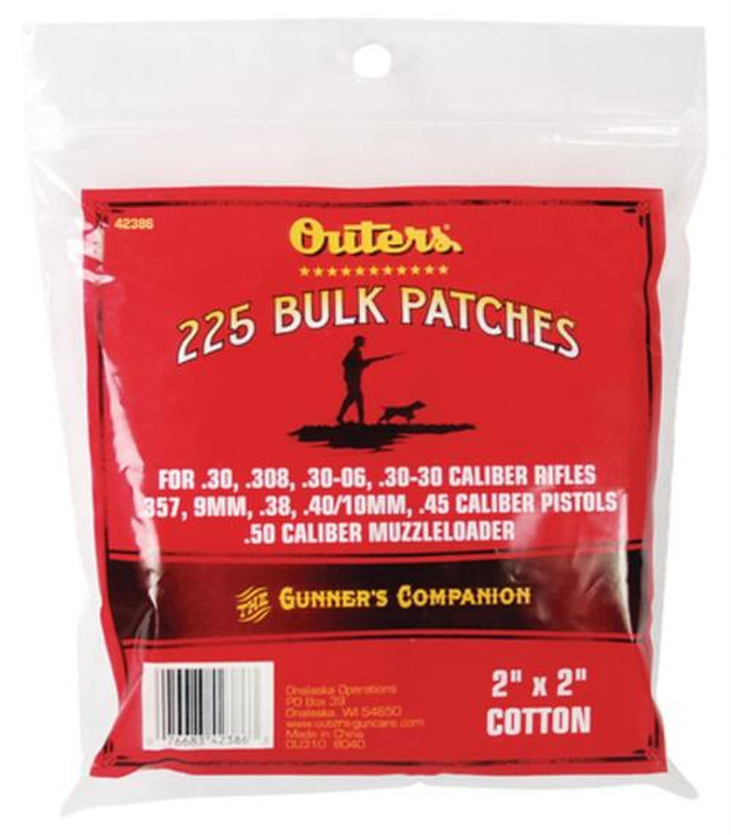 OUTERS 2" X 2" COTTON PATCHES  (42386)