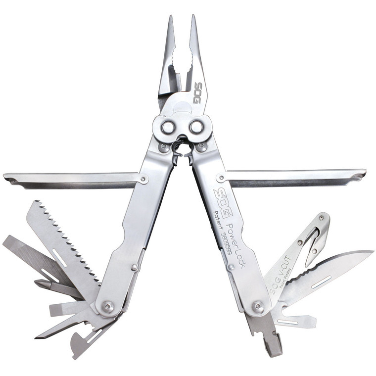 SOG S62-N POWERLOCK W/V-CUTTER  (SOG-S62-N-CP)