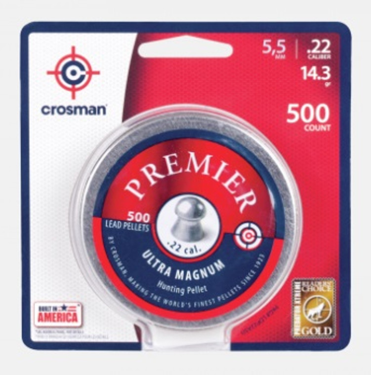 CROSMAN DOMED PELLETS .22   (LDP22)