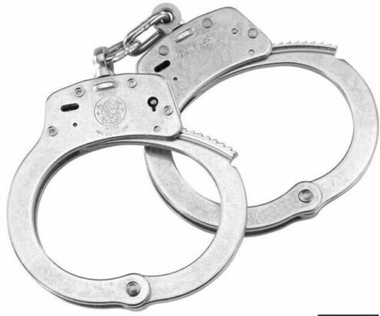 TAIWAN DIE CAST HANDCUFF SILVR  (HC-0112)