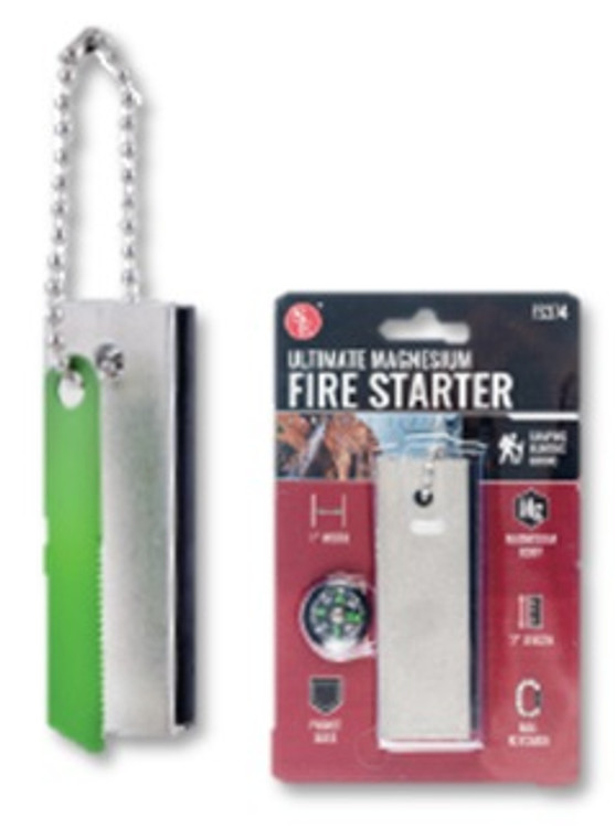 SE FULL MAGNESIUM FIRE STARTER  (FS374-ECO)