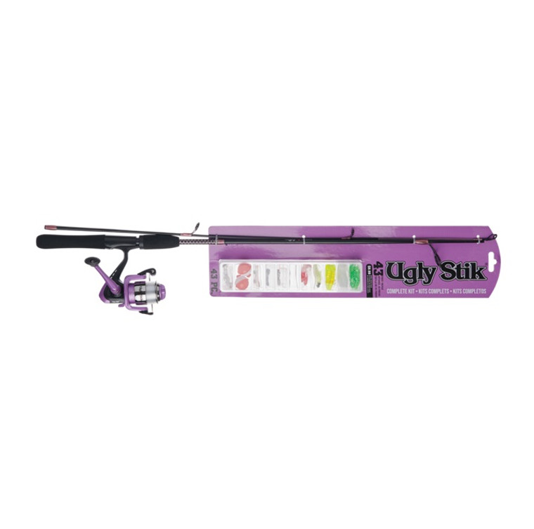 Ugly Stik Complete Ladies Spin  (LUGLYMULTISPCOMPKIT)