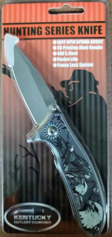 KNIFE EAGLE DESGIN WILDLIFE SR  (71112)