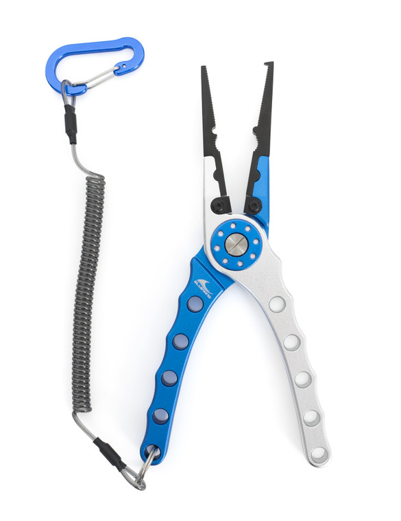 BL FISHING PLIER 8" BLUE  (BL00121)